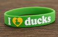 I Love Ducks Bracelet "Green"