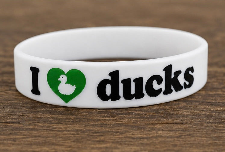 I Love Ducks Bracelet "White"