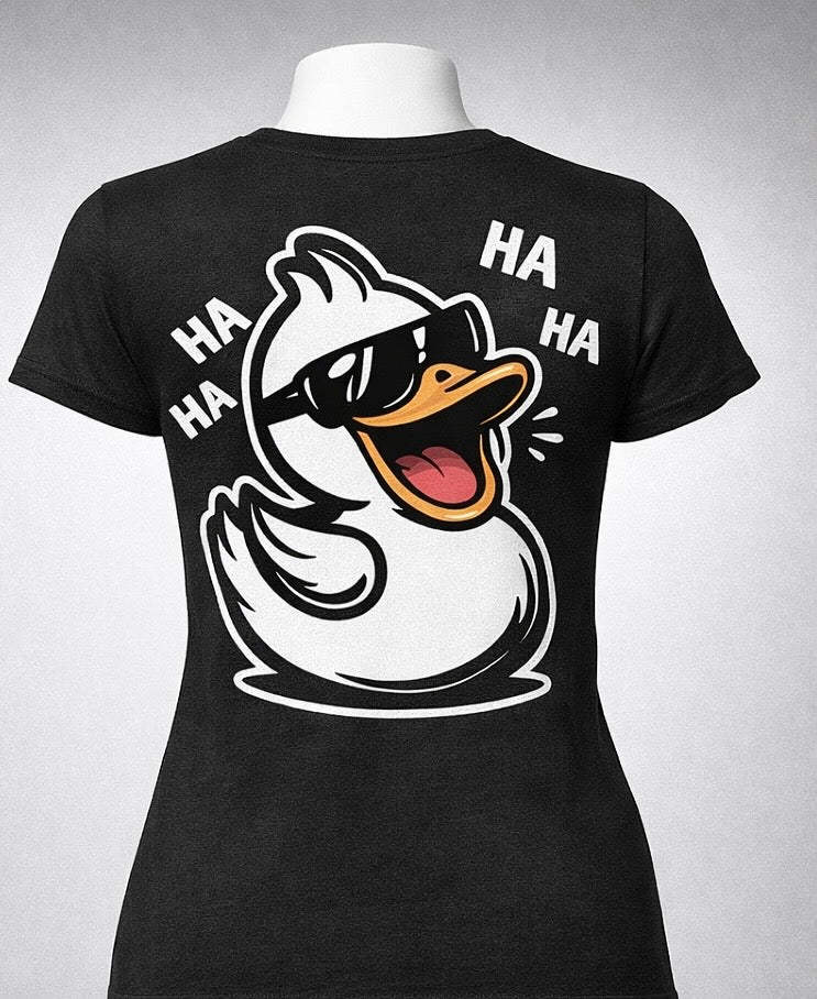 Ladies "I don't give a Quack" T-Shirt