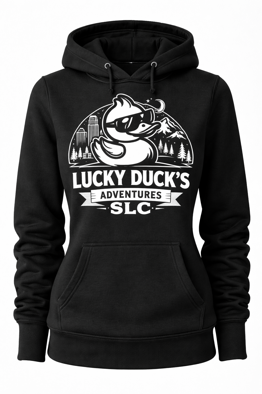 Ladies Lucky Duck SLC Hoodie